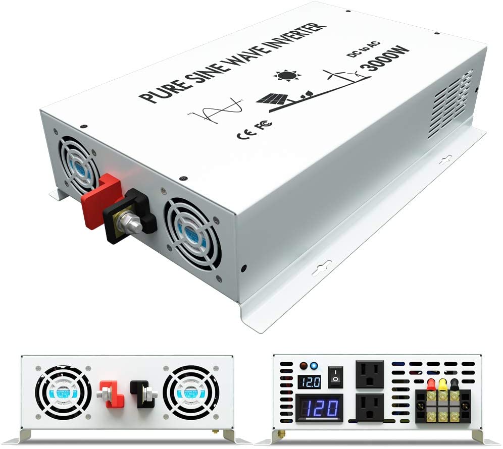 Inverter Pure Sine Wave 60Hz 120V 3000W - Saf sinüs dalga güç inverteri 3000W