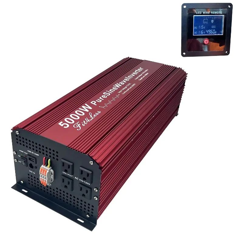 Fit4Less 5000W Saf Sinüs Dalga - Pure Sine Wave Inverter 5000W 48V 220V incelemesi ve fiyatı