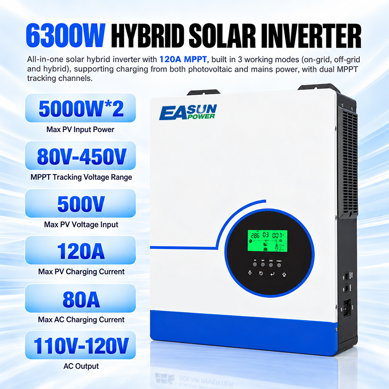 EASUN POWER Hibrit Güneş Enerj - Grid Tie Inverter Limiter 2000W incelemesi ve fiyatı