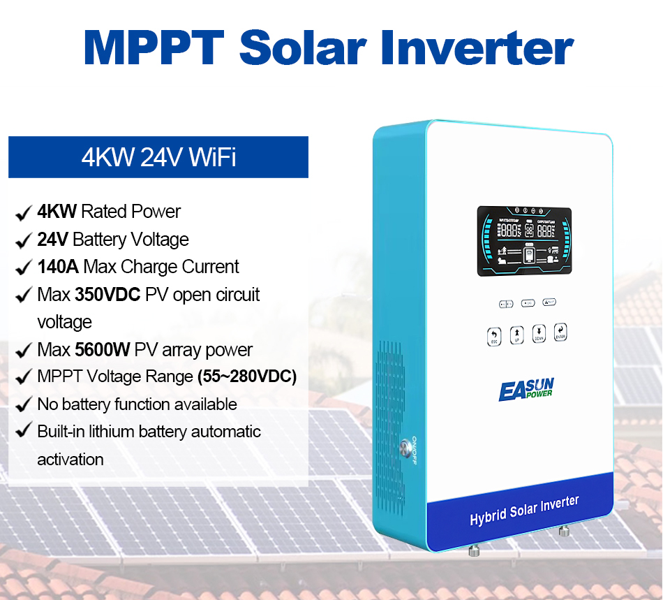 EASUN POWER 4KW 120V Şebeke Dı - Grid Tie Inverter Limiter 2000W incelemesi ve fiyatı